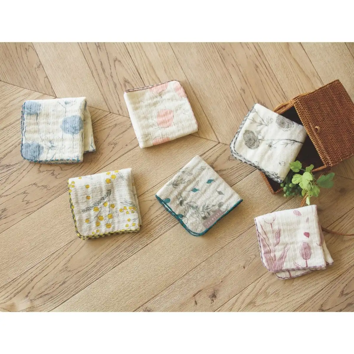 ハンカチ 専用 HOOK -original- 】piratesペイズリー柄コットンバンダナ