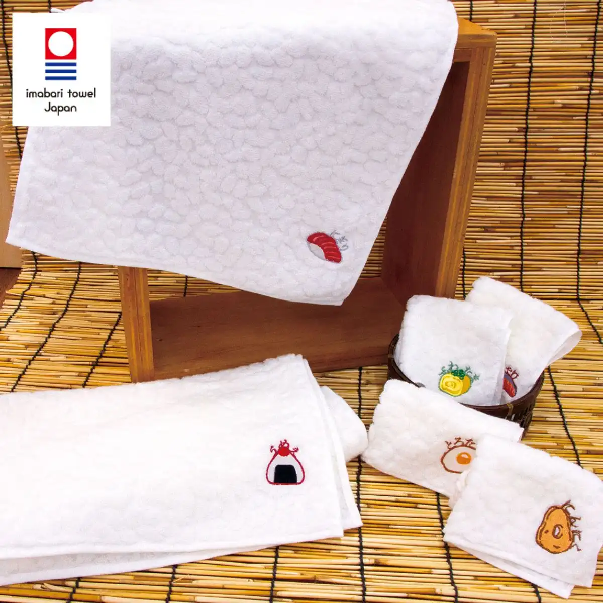 おこめむすびはんかち(梅おにぎり) OJOH-901｜ギフトプラザオンライン