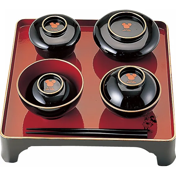 ディズニー お食い初めセット 黒 女の子 ギフトプラザオンライン