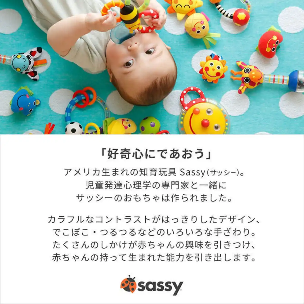Sassy ふかふか仕掛け布絵本 みつばち 467-243｜ギフトプラザオンライン
