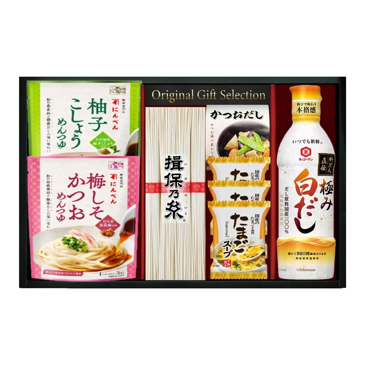 揖保乃糸＆にんべんつゆ 食彩バラエティセット IBON-30