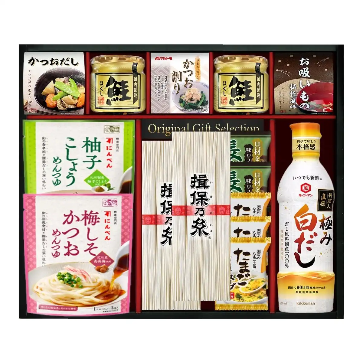 揖保乃糸＆にんべんつゆ 食彩バラエティセット IBON-50
