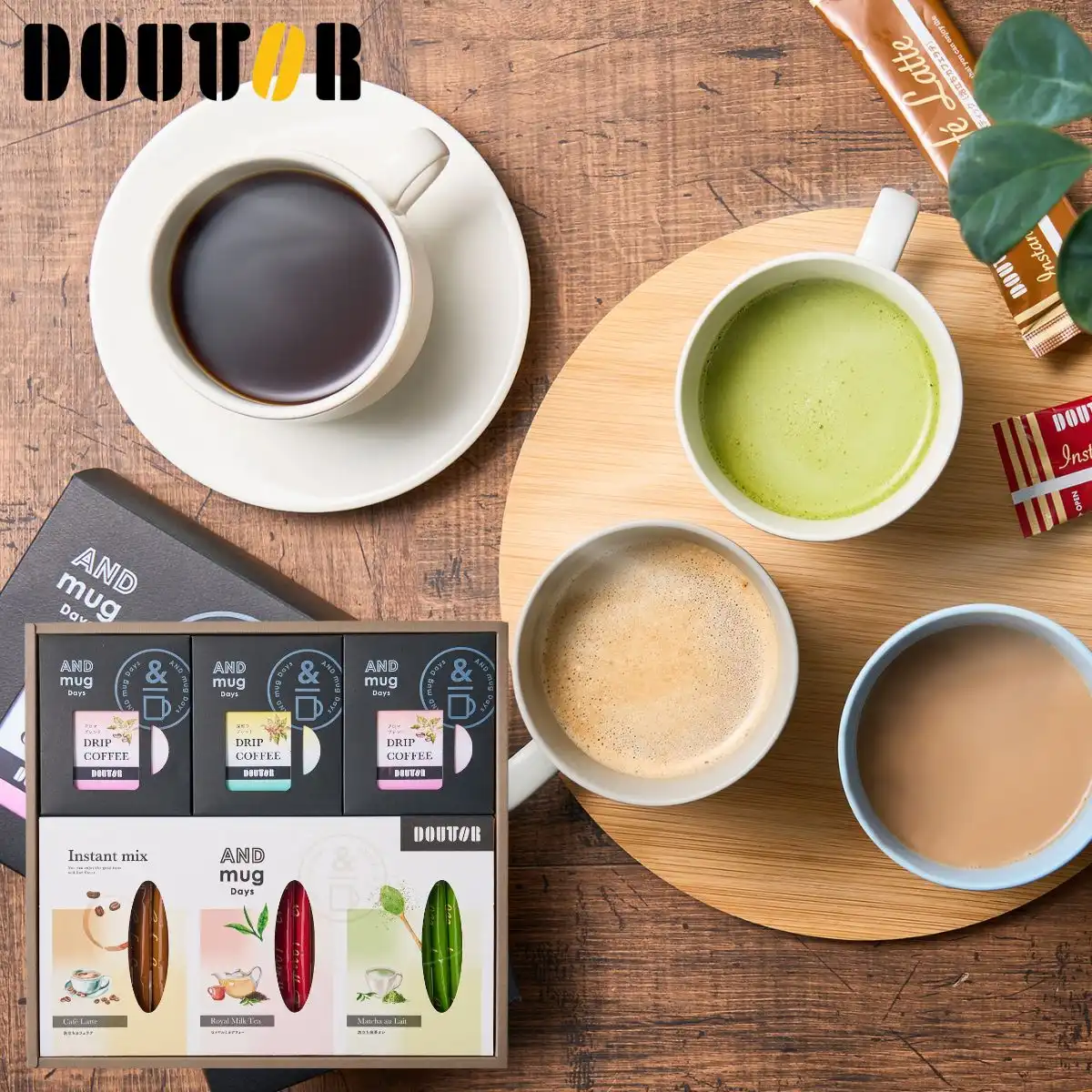 ドトールコーヒー ドリップ＆インスタントミックスセット 24個 ＜DTE-06A＞