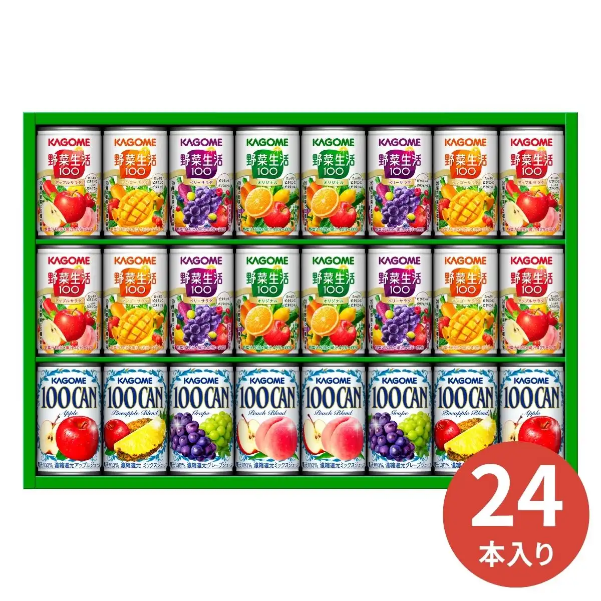 フルーツ＋野菜飲料ギフト＜KSR-30P＞