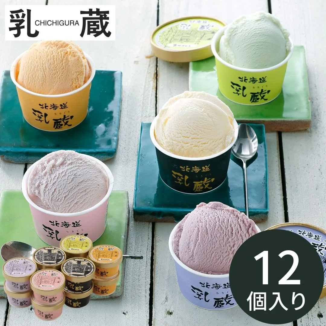 乳蔵 北海道アイスクリーム プレミアムバニラ入 メーカー直送品 ギフトプラザオンライン