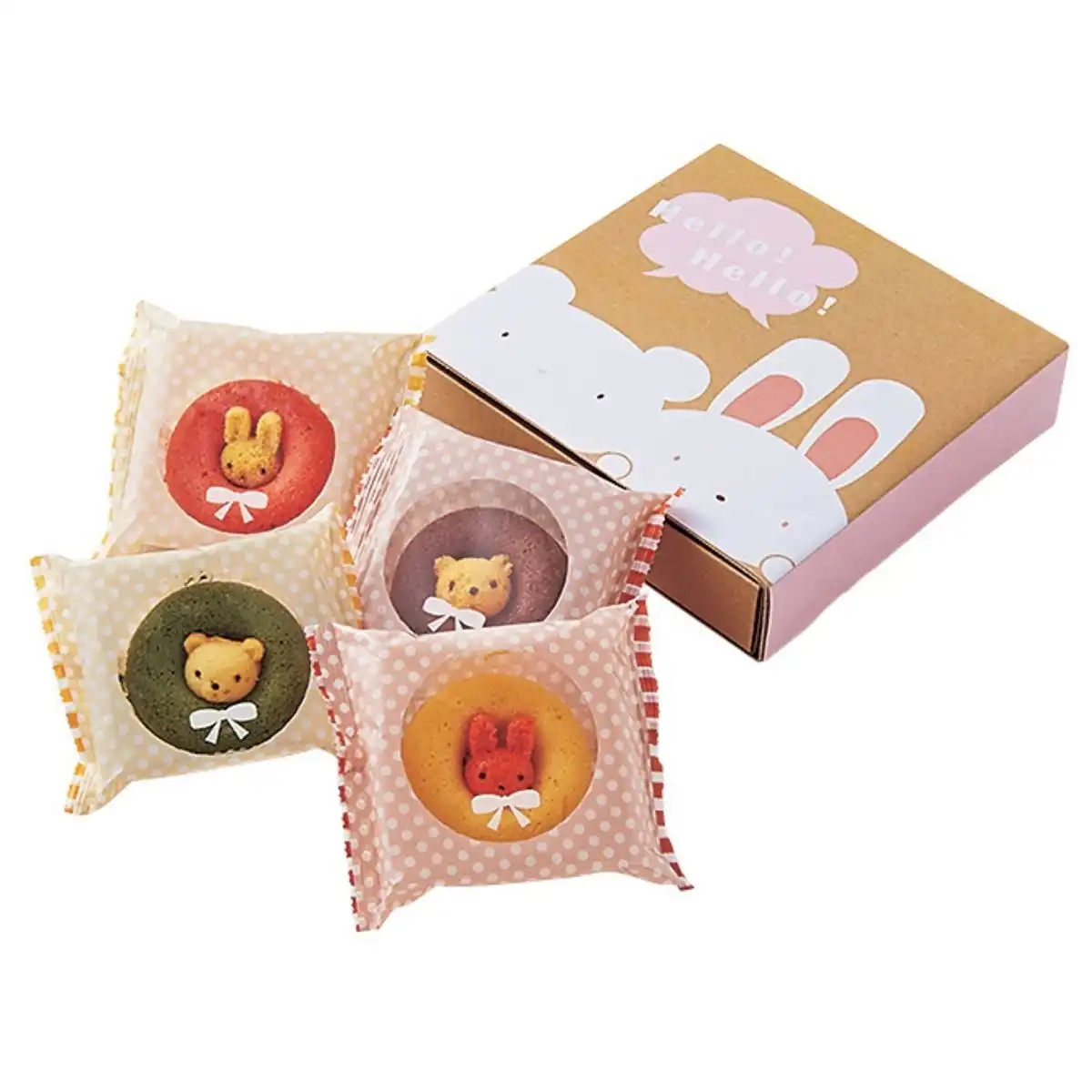 アニマルドーナツ4個＜ANM－10＞ ※メーカー直送品｜ギフトプラザ