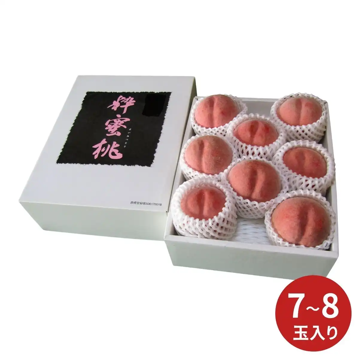 福島県産もも 桃王国特秀品6玉(化粧箱) (7月中旬より順次出荷予定