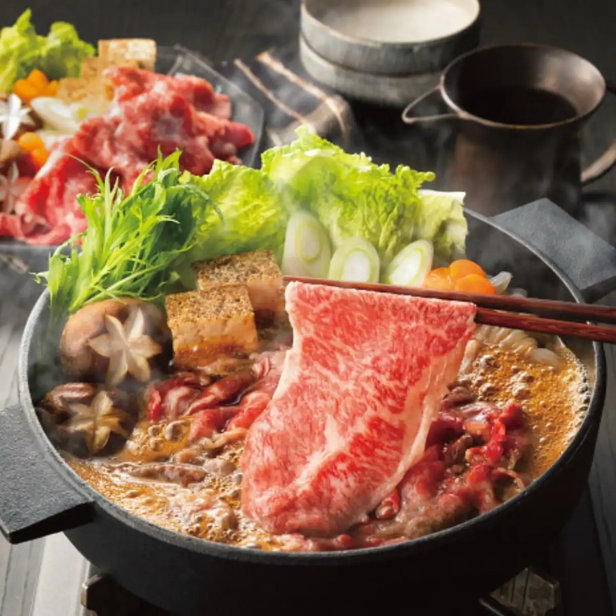 銀座吉澤 国産みちのく和牛すき焼きセット (承り期間：12月16日まで