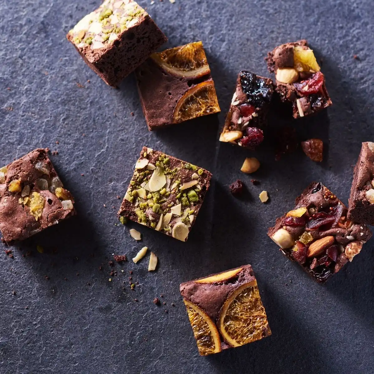 【母の日専用】ホシフルーツ ナッツとドライフルーツの贅沢ブラウニー10個 (承り期間:4月28日まで)