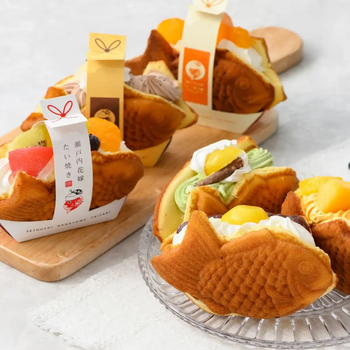 【母の日専用】瀬戸内花嫁スイーツ 瀬戸内花嫁たい焼き6種 (承り期間:4月28日まで)