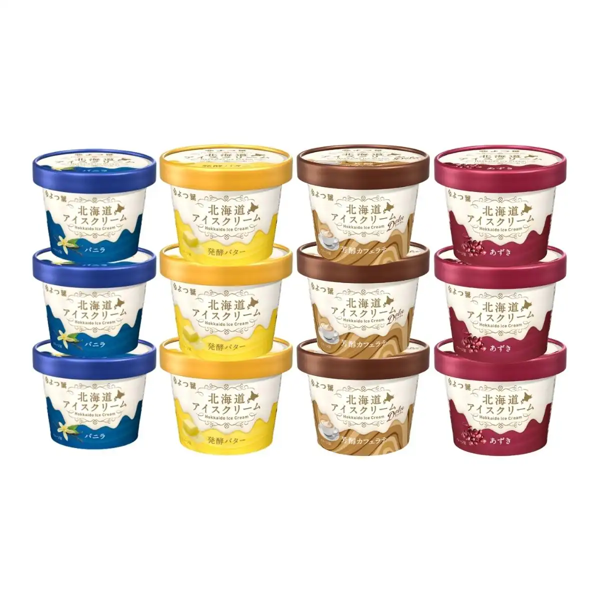 よつ葉乳業 よつ葉北海道アイスバラエティ12個セット (6月1日より順次出荷予定) (承り期間:7月29日まで)