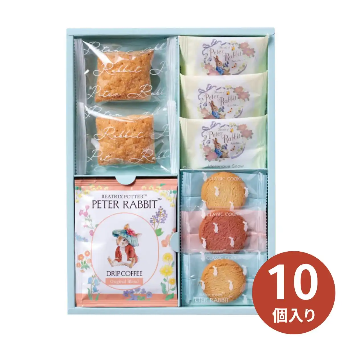 ピーターラビットTM コーヒー&スイーツギフト PRG-10