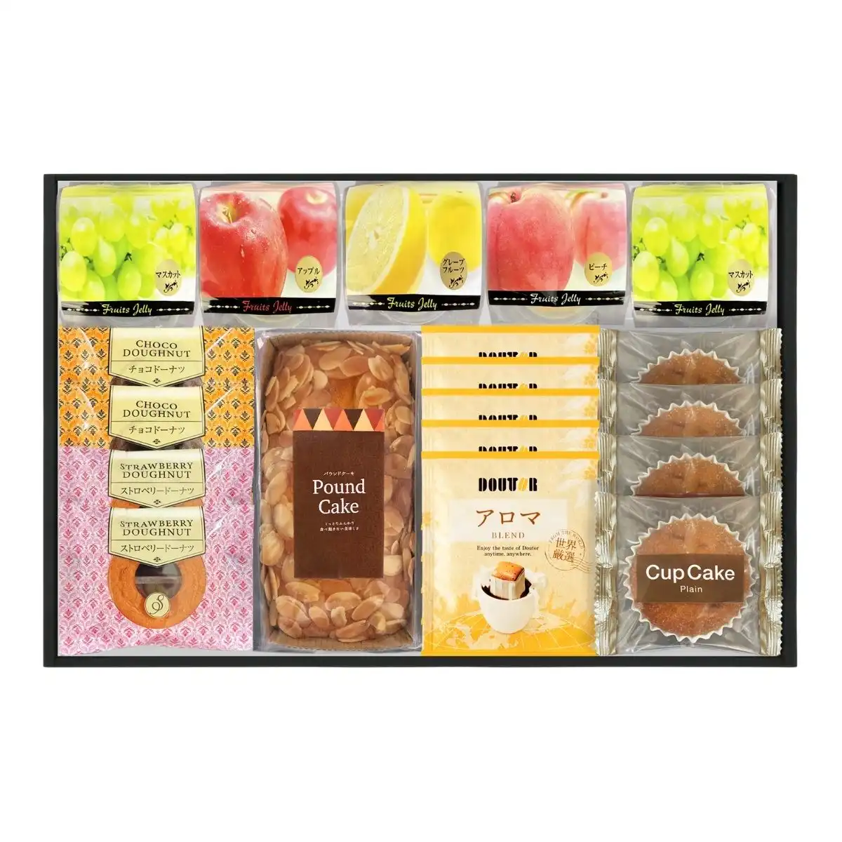 涼感果汁ゼリー＆ドトールコーヒー+ベイクドスイーツセット KHGP-507