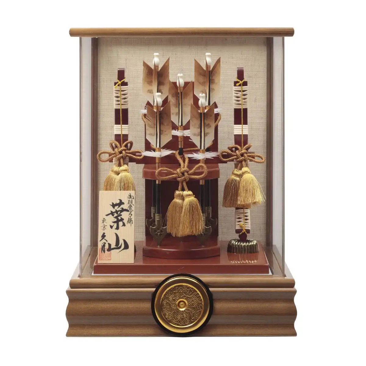 羽子板（見本）　♡受注作成いたします 押絵羽子板 8号 見立て藤娘 台付き – 寿鳳人形の東芸