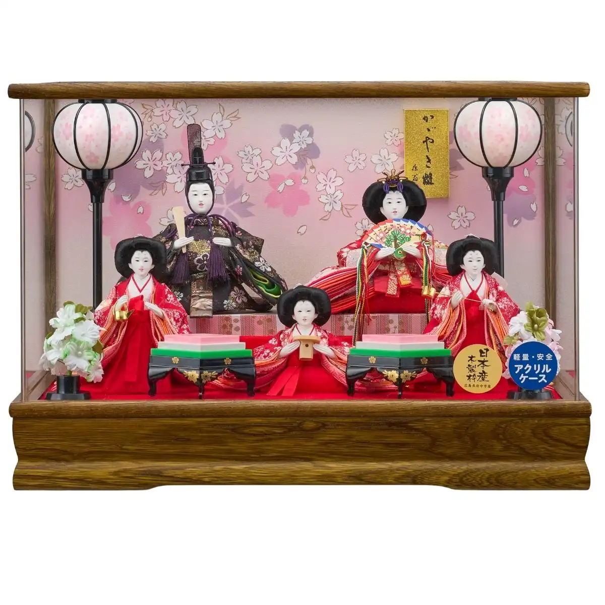 お値打ち  雛人形Ａー1  ５人飾り お値打ち 雛人形Aー1 5人飾り