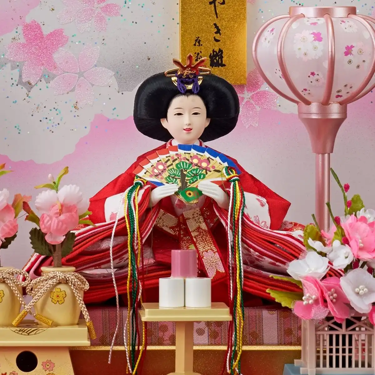 雛人形 ケース入り 桃姫 三五 親王飾り 雛人形 ケース入り 桃姫 三五 親王飾り