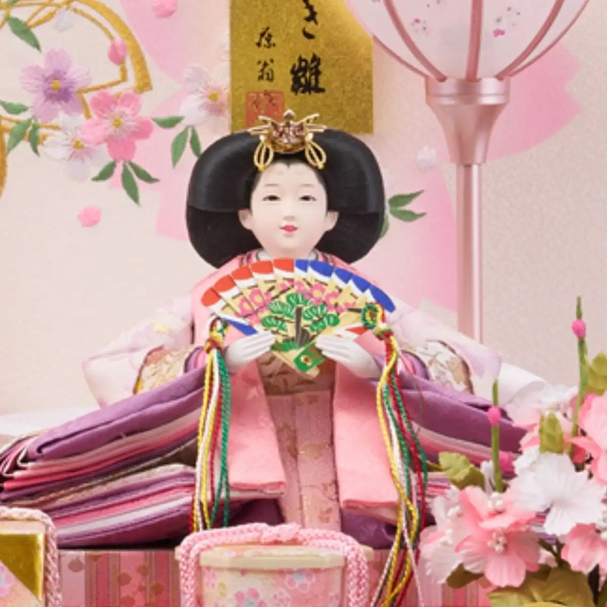 雛人形 羽衣親王飾 衣裳着アクリルケース飾り｜ギフトプラザ