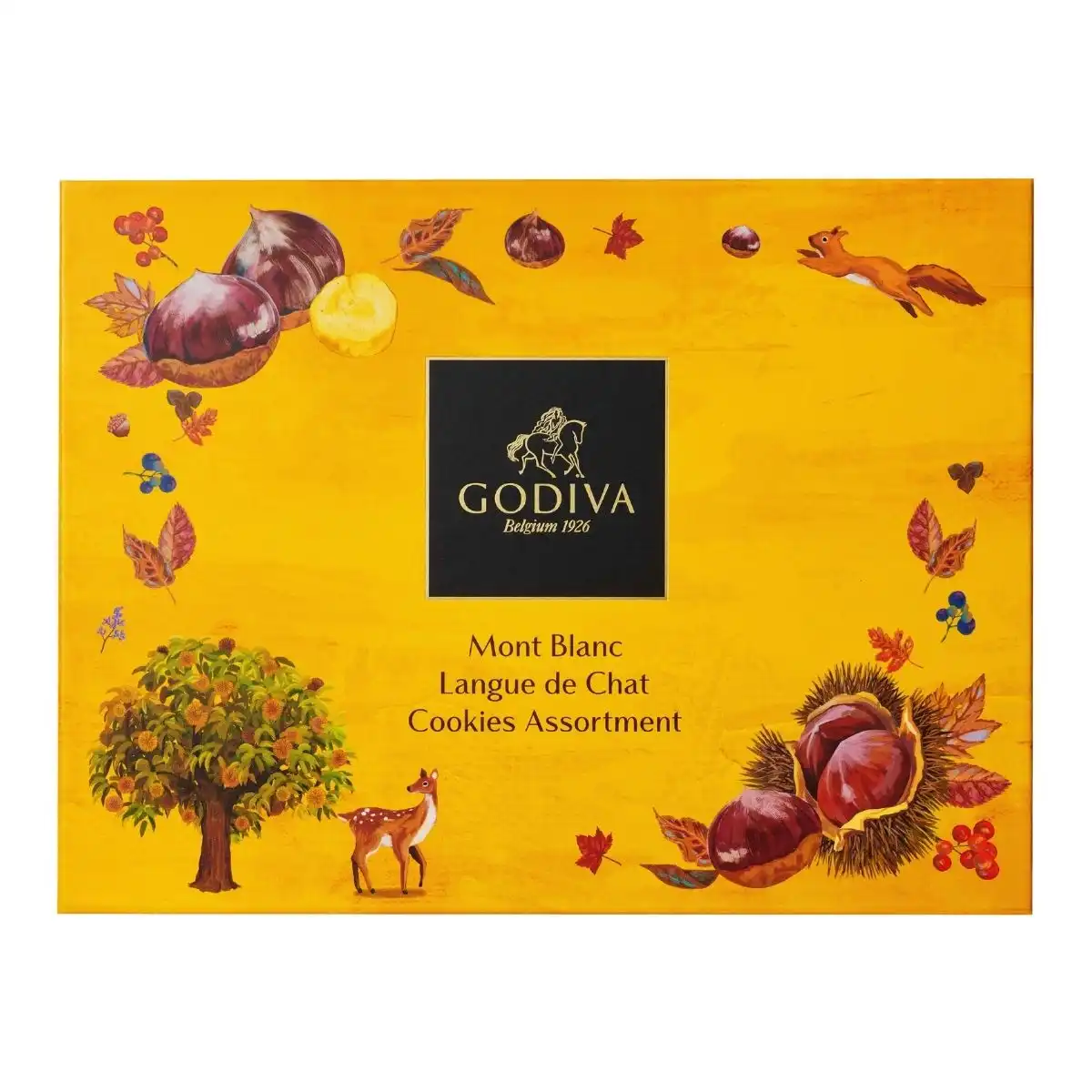GODIVA モンブランラングドシャクッキー アソートメント 30枚入 211330(承り期間:10月29日まで)